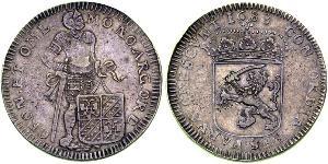 1 Ducat Repubblica delle Sette Province Unite (1581 - 1795) Argento 