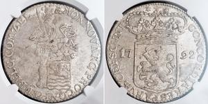 1 Ducat Repubblica delle Sette Province Unite (1581 - 1795) Argento 