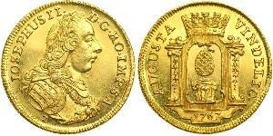 1 Ducat Augsburg (1276 - 1803) Gold Joseph II, Holy Roman Emperor  (1741 - 1790)