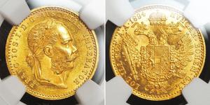 1 Ducat Austria-Hungary (1867-1918) Gold Franz Joseph I (1830 - 1916)
