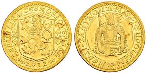 1 Ducat Czechoslovakia (1918-1992) Gold 