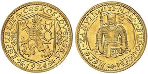 1 Ducat Czechoslovakia (1918-1992) Gold 