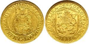 1 Ducat Czechoslovakia (1918-1992) Gold 