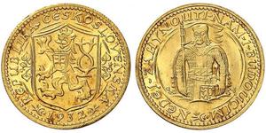 1 Ducat Czechoslovakia (1918-1992) Gold 