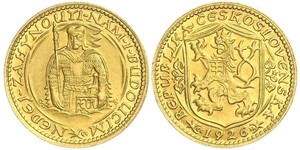 1 Ducat Czechoslovakia (1918-1992) Gold 