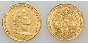 1 Ducat Habsburg Empire (1526-1804) Gold Francis II, Holy Roman Emperor (1768 - 1835)
