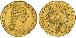 1 Ducat Habsburgermonarchie (1526-1804) Gold Joseph II, Holy Roman Emperor  (1741 - 1790)