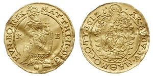 1 Ducat Habsburgermonarchie (1526-1804) Gold Matthias, Holy Roman Emperor (1557 - 1619)