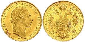 1 Ducat Habsburgermonarchie (1526-1804) Gold Franz Joseph I (1830 - 1916)