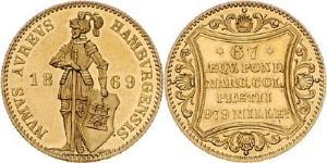 1 Ducat Hamburg Gold 