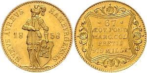 1 Ducat Hamburg Gold 