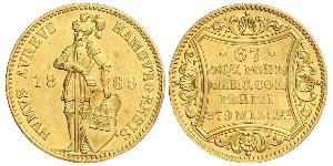 1 Ducat Hamburg Gold 