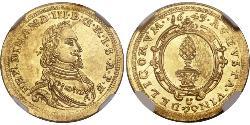 1 Ducat Imperial City of Augsburg (1276 - 1803) Gold Ferdinand III, Holy Roman Emperor (1608-1657)