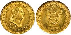1 Ducat Imperial City of Augsburg (1276 - 1803) Gold Francis I, Holy Roman Emperor (1708-1765)