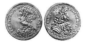 1 Ducat Imperial City of Augsburg (1276 - 1803) Gold Leopold I, Holy Roman Emperor (1640-1705)