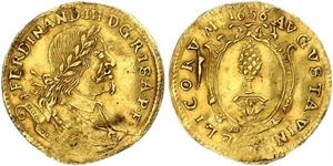 1 Ducat Imperial City of Augsburg (1276 - 1803) Gold Ferdinand III, Holy Roman Emperor (1608-1657)