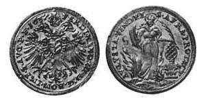 1 Ducat Imperial City of Augsburg (1276 - 1803) Gold Ferdinand III, Holy Roman Emperor (1608-1657)