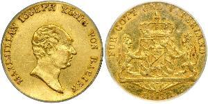 1 Ducat Kingdom of Bavaria (1806 - 1918) Gold Maximilian I Joseph of Bavaria (1756 - 1825)