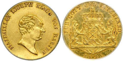 1 Ducat Kingdom of Bavaria (1806 - 1918) Gold Maximilian I Joseph of Bavaria (1756 - 1825)