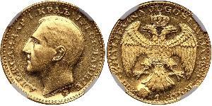 1 Ducat Kingdom of Yugoslavia (1918-1943) Gold Alexander I of Yugoslavia (1888 - 1934)