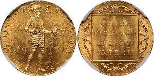 1 Ducat Kingdom of the Netherlands (1815 - ) Gold 