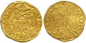 1 Ducat Kirchenstaat (752-1870) Gold Sixtus IV (1414-1484)