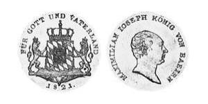 1 Ducat Königreich Bayern (1806 - 1918) Gold Maximilian I. Joseph (Bayern) (1756 - 1825)