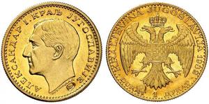 1 Ducat Königreich Jugoslawien (1918-1943) Gold Alexander I of Yugoslavia (1888 - 1934)