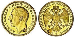 1 Ducat Königreich Jugoslawien (1918-1943) Gold Alexander I of Yugoslavia (1888 - 1934)