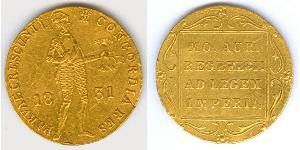 1 Ducat Königreich der Niederlande (1815 - ) Gold 