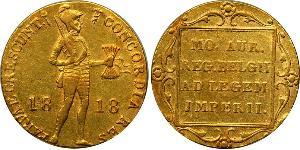 1 Ducat Königreich der Niederlande (1815 - ) Gold 