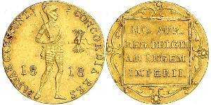 1 Ducat Königreich der Niederlande (1815 - ) Gold 