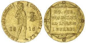 1 Ducat Königreich der Niederlande (1815 - ) Gold 