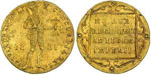 1 Ducat Königreich der Niederlande (1815 - ) Gold 