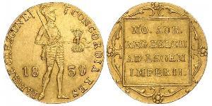 1 Ducat Königreich der Niederlande (1815 - ) Gold 