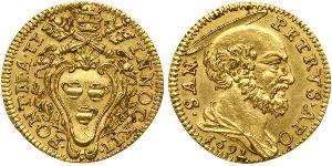 1 Ducat Papal States (752-1870) Gold Pope Innocent XII (1615 -1700)