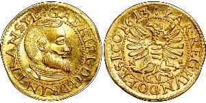 1 Ducat Principality of Transylvania (1571-1711) Gold Gabriel Báthory(1589 – 1613)