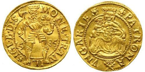 1 Ducat Principality of Transylvania (1571-1711) Gold Sigismund Báthory, von Siebenbürgen (1572 -1613)