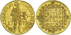 1 Ducat Republik der Sieben Vereinigten Provinzen (1581 - 1795) Gold 