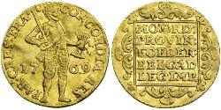1 Ducat Republik der Sieben Vereinigten Provinzen (1581 - 1795) Gold 