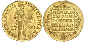1 Ducat Republik der Sieben Vereinigten Provinzen (1581 - 1795) Gold 