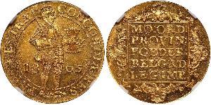 1 Ducat Republik der Sieben Vereinigten Provinzen (1581 - 1795) Gold 