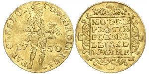 1 Ducat Republik der Sieben Vereinigten Provinzen (1581 - 1795) Gold 