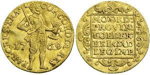 1 Ducat Republik der Sieben Vereinigten Provinzen (1581 - 1795) Gold 