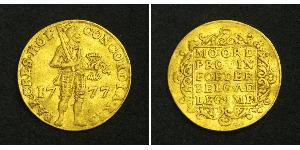 1 Ducat Republik der Sieben Vereinigten Provinzen (1581 - 1795) Gold 
