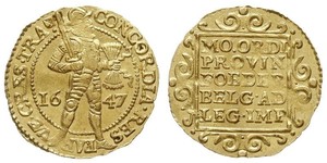 1 Ducat Republik der Sieben Vereinigten Provinzen (1581 - 1795) Gold 