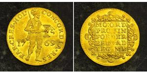 1 Ducat Republik der Sieben Vereinigten Provinzen (1581 - 1795) Gold 