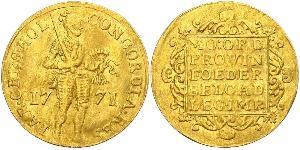 1 Ducat Republik der Sieben Vereinigten Provinzen (1581 - 1795) Gold 