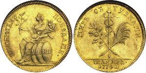 1 Ducat Russian Empire (1720-1917) Gold Catherine II (1729-1796)
