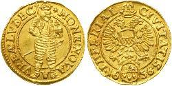 1 Ducat States of Germany Gold 